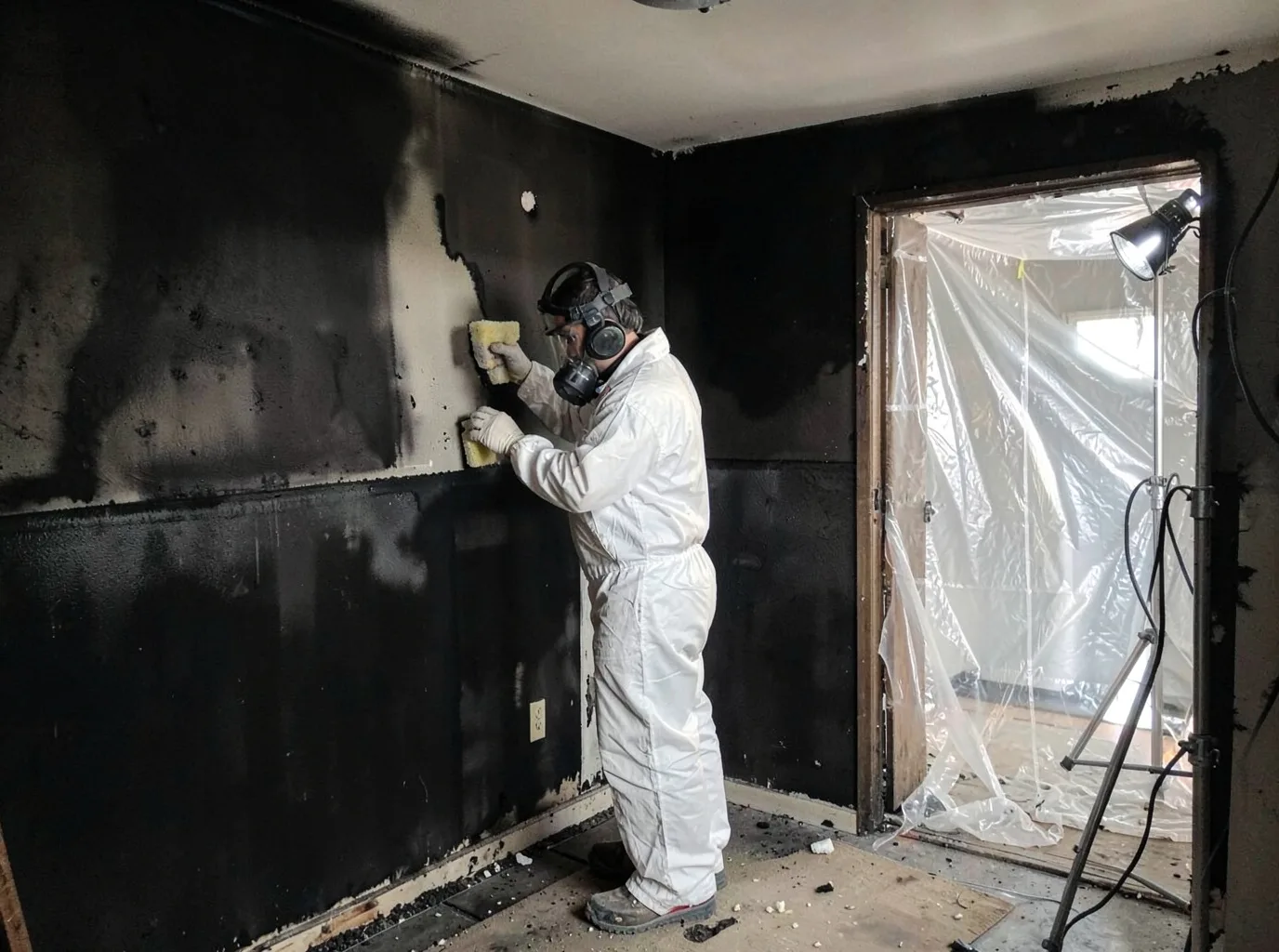 Fire Damage Restoration company in Agar, SD